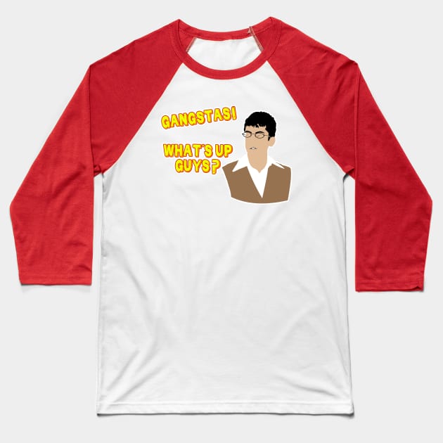 McLovin Baseball T-Shirt by ArtbyMyz